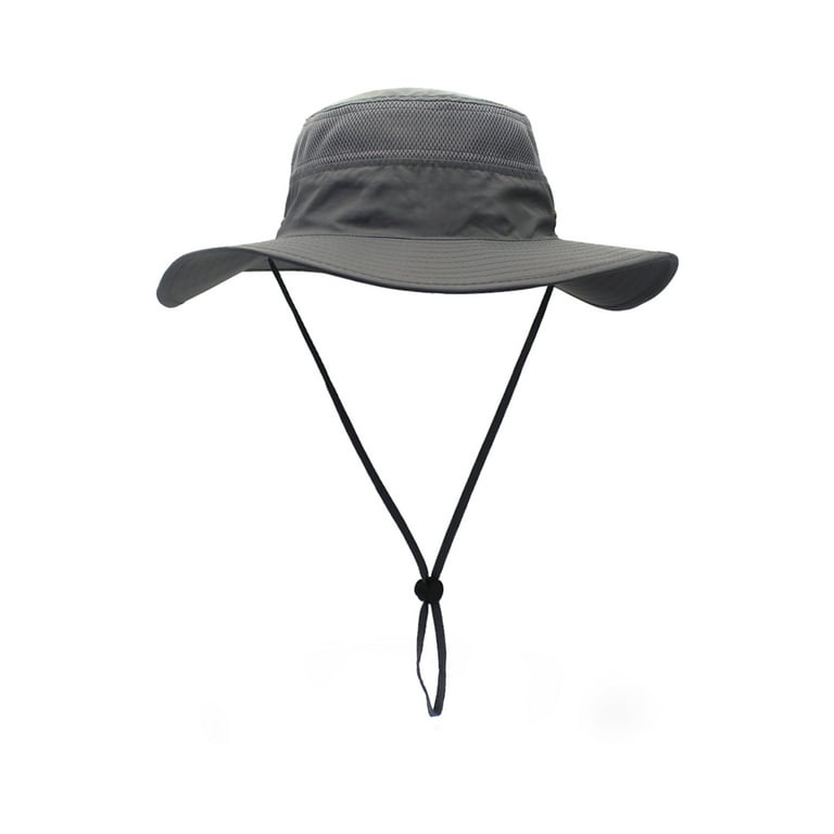 Arealer Sun Hat for Men Women UV Protection Foldable Bucket Hat for Fishing  Hiking Camping