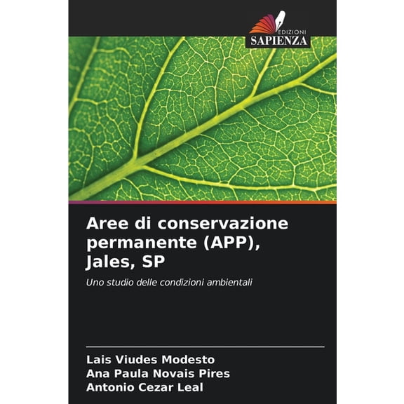 Aree di conservazione permanente (APP), Jales, SP, (Paperback)