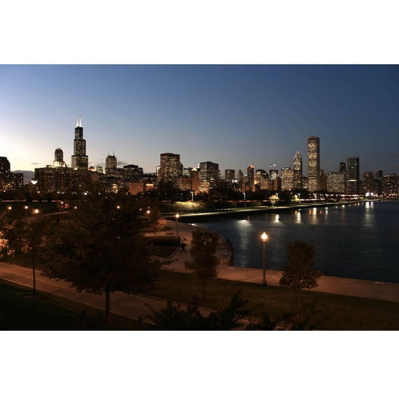 Arena "Downtown Chicago" Wall Decal