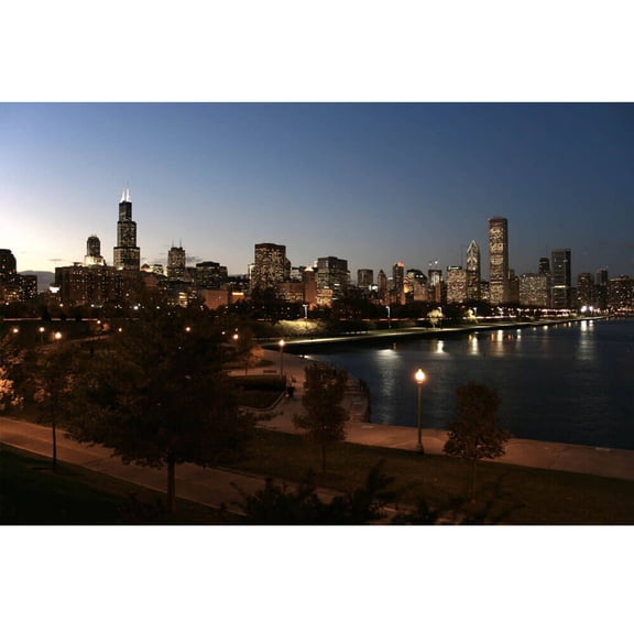 Arena "Downtown Chicago" Wall Decal