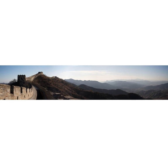 Arena "Great Wall, Great Mountains" Panoramic Wall Decal