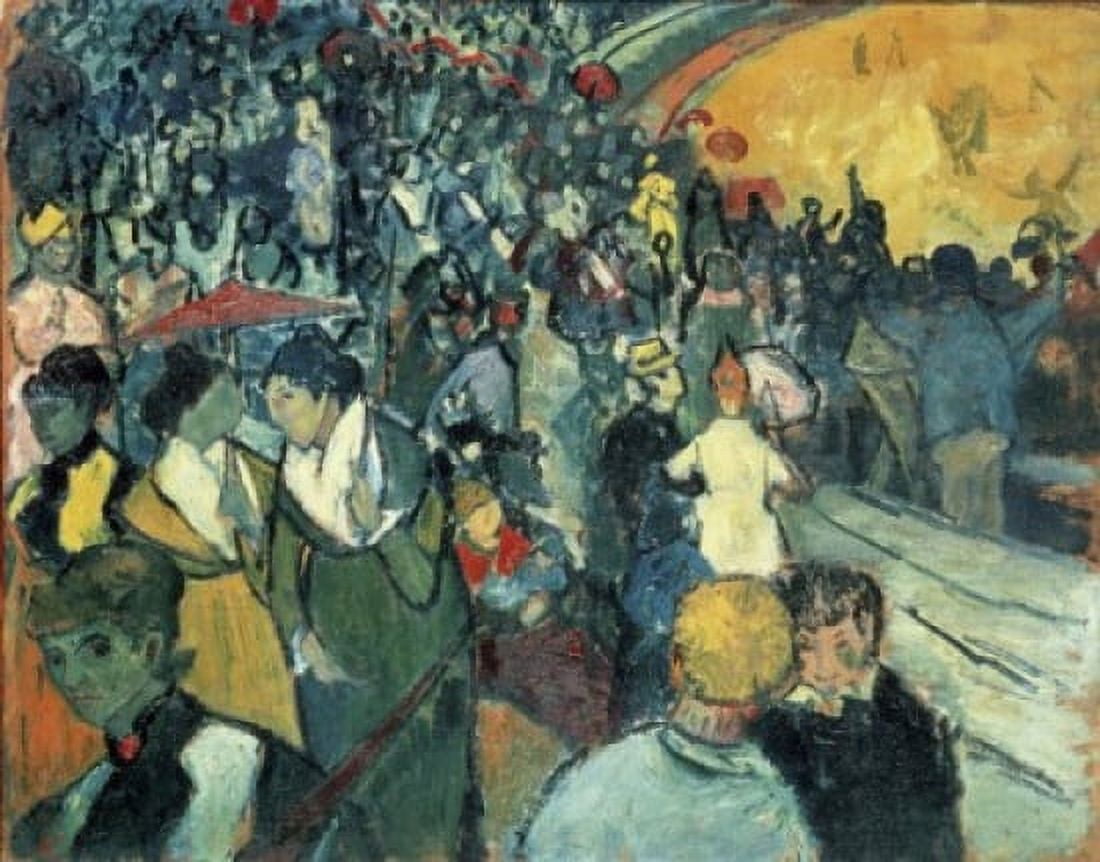 Arena In Arles 1888 Vincent van Gogh (1853-1890Dutch) Oil on canvas Hermitage Museum St Petersburg Canvas Art - Vincent van Gogh (18 x 24)