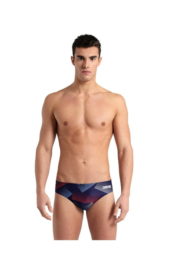 Men Halftone Swim Briefs
