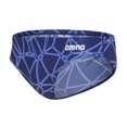 thumbnail image 1 of Arena Men's Carbonics Maxlife Pro Brief Swimsuit (34, Navy/Neon Blue), 1 of 2