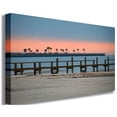 thumbnail image 1 of Arena "Palms Rising" Canvas Print, 1 of 5