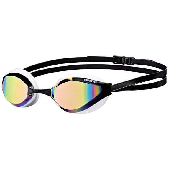 N Python Arena, Swim Goggles, Copper-White Mirror Lens, Men and Women - Walmart.com