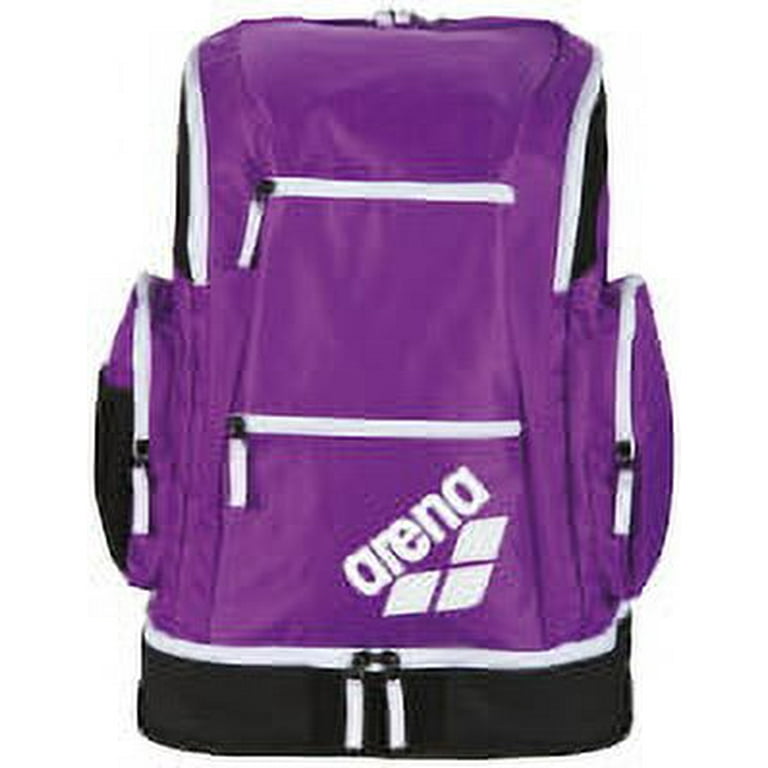 Arena SPIKY 2 Large Swimming Backpack in Purple White Flu Green