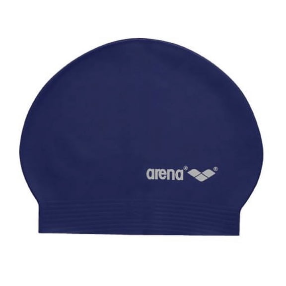 Arena Soft Latex Swim Cap in Navy-White, One Size Fits All
