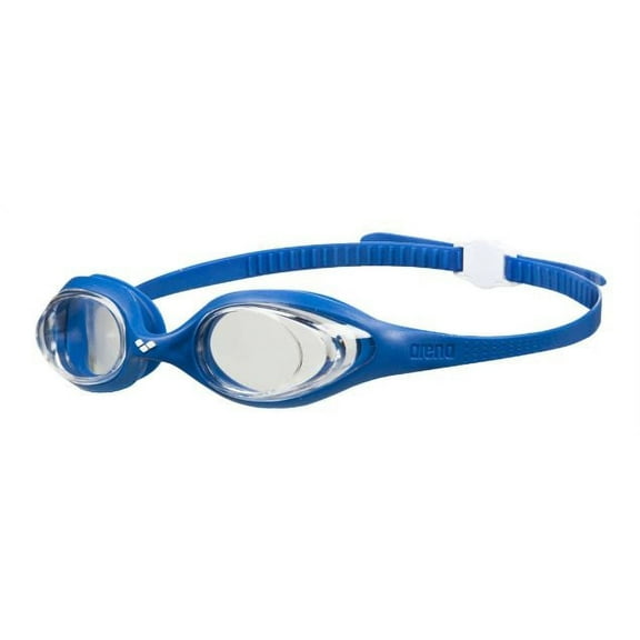 Arena Spider Swimming Goggles in Clear-Blue-White Adjustable Size