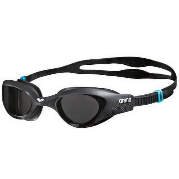 Arena The One Swimming Goggles in Smoke-Grey-Black, Adjustable Size