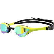 Arena Unisex Cobra Ultra Swipe Racing Swim Goggles, Emerald/Cyber Lime