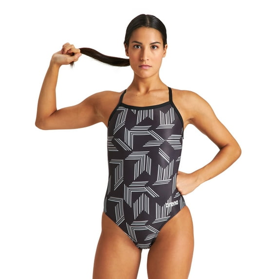 Arena Women Puzzled Light Drop Back One Piece
