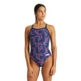thumbnail image 1 of Arena Women Puzzled Light Drop Back One Piece, 1 of 5