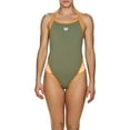 thumbnail image 1 of Arena Womens Team Stripe Superfly Back MaxLife One Piece Swimsuit, 1 of 6