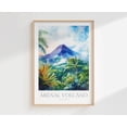 thumbnail image 1 of Arenal Volcano Costa Rica Wall Art Home Decor Poster, Stretched Size 16x24, 1 of 4