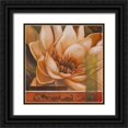 thumbnail image 1 of Arenas, Nelly 26x26 Black Ornate Wood Framed with Double Matting Museum Art Print Titled - Flor de Loto II, 1 of 4