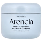 Arencia Fresh Blue Hyssop Rice Mochi Cleanser, 4.23 oz (120 g)