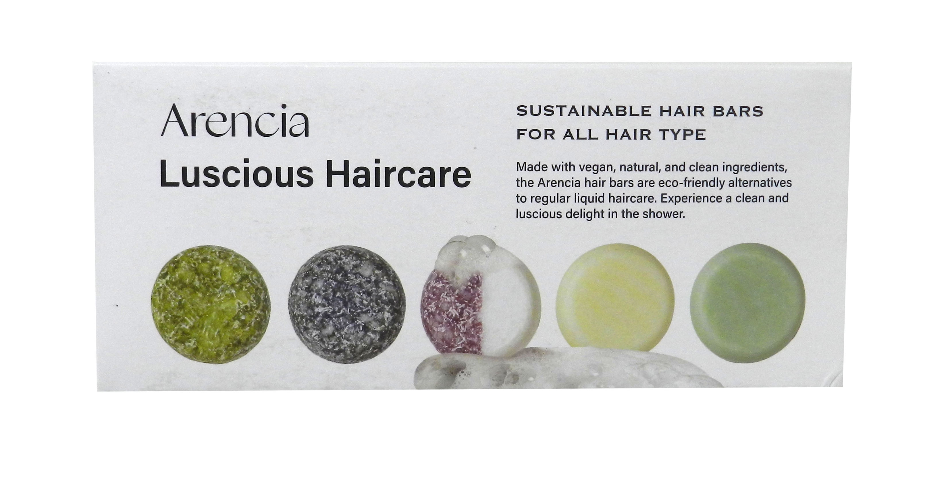 Arencia Luscious Haircare Hair Bars All Hair Types Set