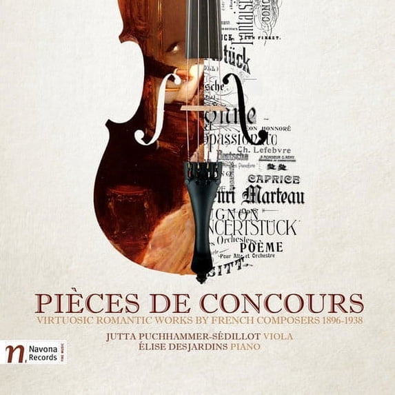 Arends / Busser / Puchhammer-Sedillot / Desjardins - Pieces de Concours: Virtuosic Romantic Works by French Composers - Music & Performance - CD