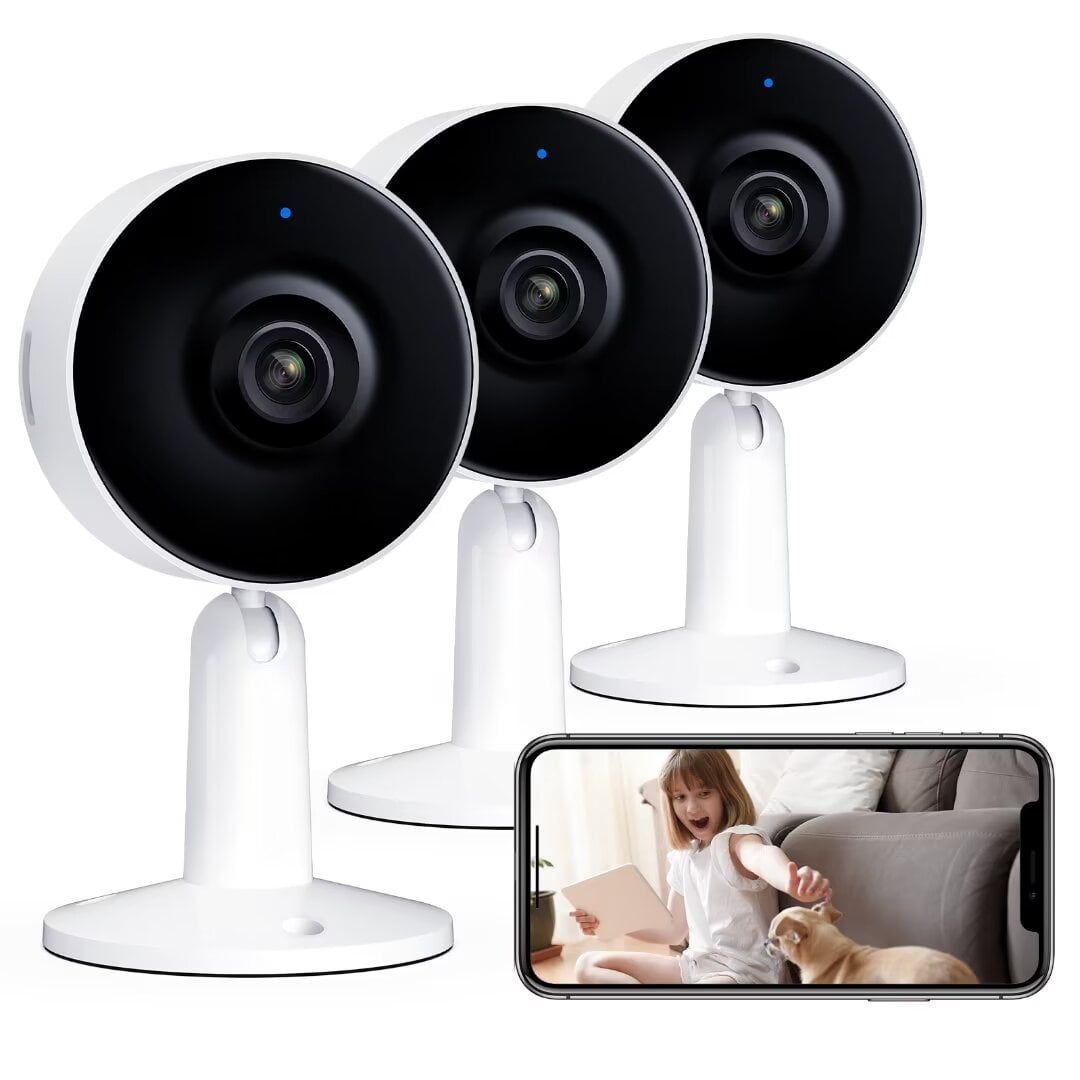 ARENTI 2.5K 5Ghz&2.4G Wifi Baby Monitor With Camera,5-inch 720P Display,Night Vision,Pan Tilt,Night Light,Auto Track,3350mAh Battery,Cry&Motion