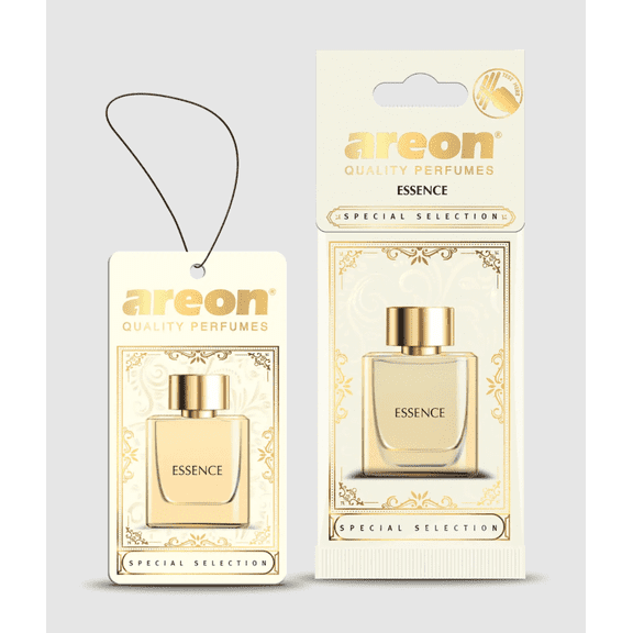 Areon Essence SS04 Hanging Air Freshener, Luxury Fragrance for Car, Home & Office, Long Lasting Perfume Scent, pack of 3