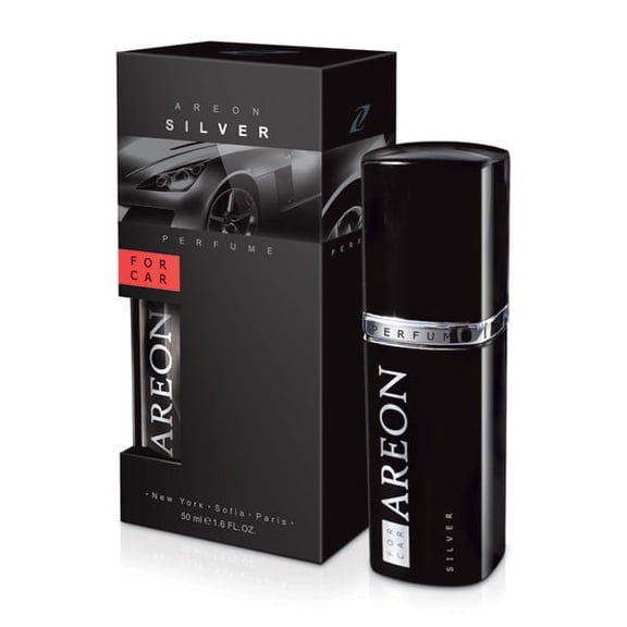 Areon Long-Lasting Automotive Air Fresheners, Silver