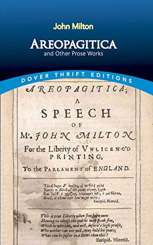 Pre-Owned Areopagitica and Other Prose Works (Paperback) 0486811255 9780486811253