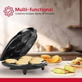 thumbnail image 1 of Arepa Maker - Non-Stick 6-Section Multi-Food Maker - Black, 1 of 7
