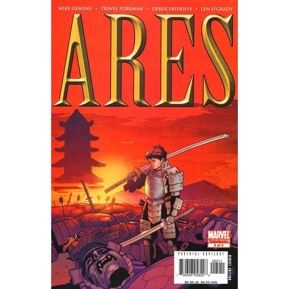 Ares #5 VF ; Marvel Comic Book