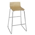 thumbnail image 1 of Ares Café High Stool- Natural/Chrome, 1 of 4