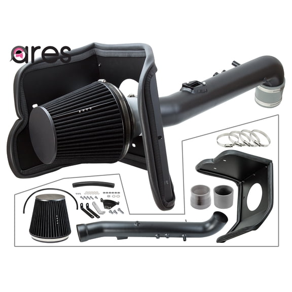Ares Cold Air Filter Intake Kit Systems with Heat Shield Compatible with 05-20 Toyota Tacoma 2.7L