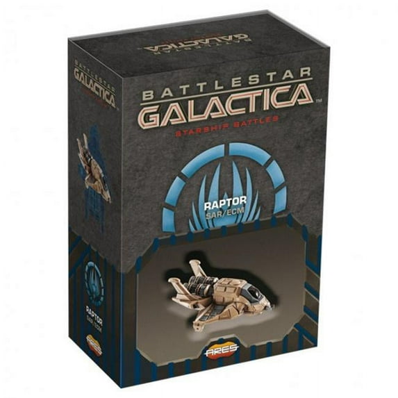 Ares Games AREBSG103A Battlestar Galactica Search & Rescue Electronic Counter Measures Game Raptor