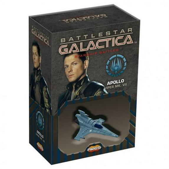 Battlestar Galactica Starship Battles Apollo's Viper MK.VII Spaceship Pack Ares Games