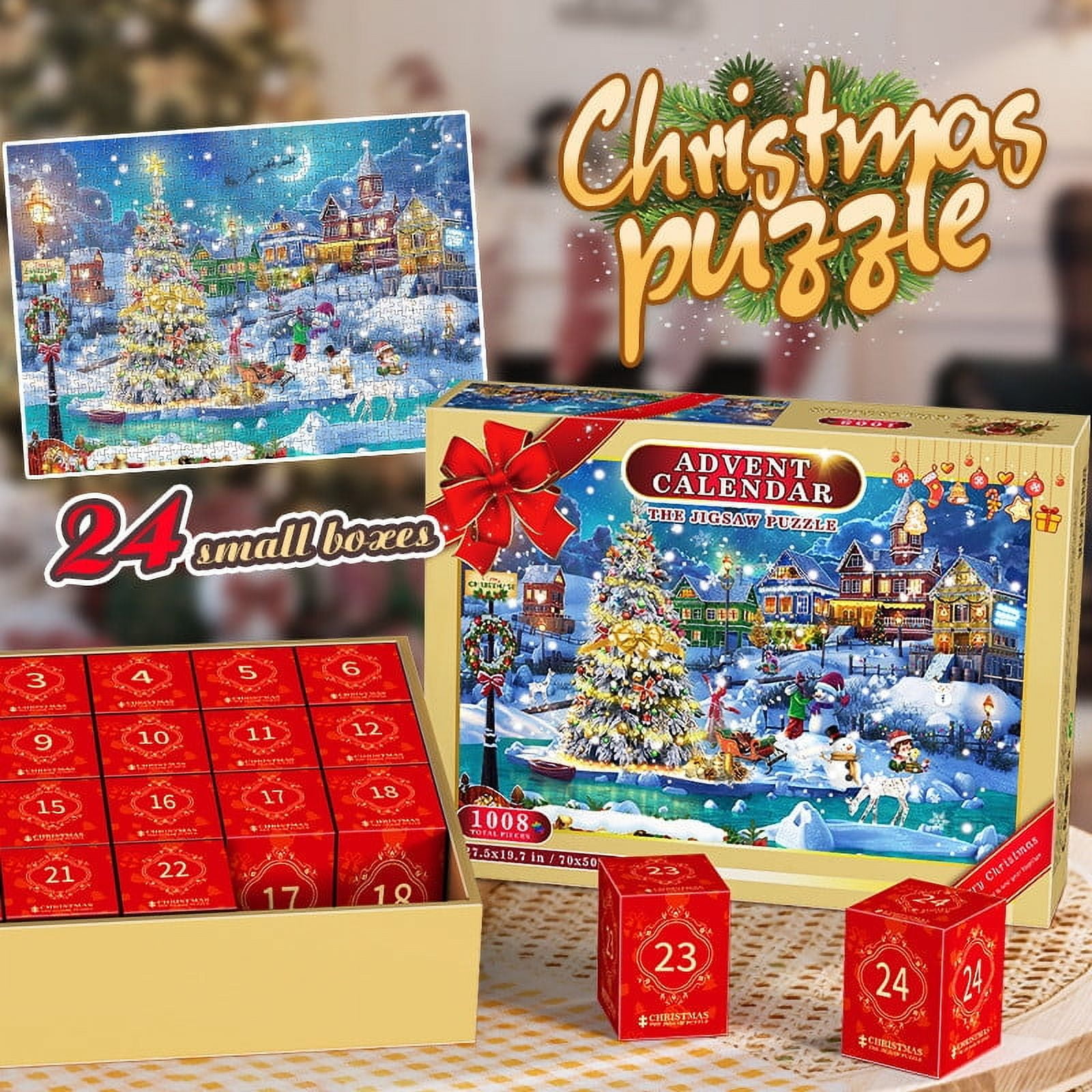 Arestory Advent Calendar 202424 Days of Christmas Tree Ornaments