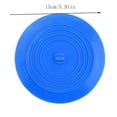 thumbnail image 1 of Arestory Bathtub Drain Stopper 1 Pack, 5.91 inches Silicone Tub Stopper Shower Drain Cover, Bath Tub Plug Hair Stopper,Universal Flat Suction Renter Friendly Bath Accessories (Blue, 5.91 inch), 1 of 7