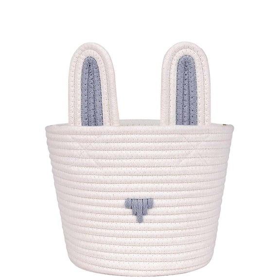 Arestory Easter Basket, Empty Easter Baskets Essentials for Kids Boys Girls with Bunny Tag Egg Basket Eater Gifts for Toddler Teens Babys First Easter Basket