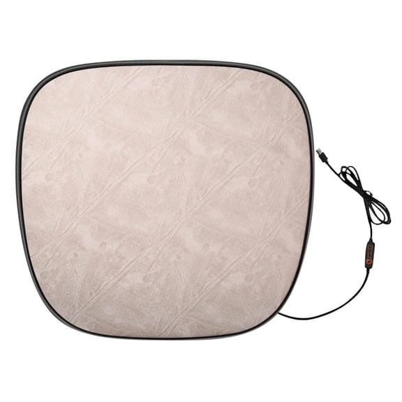 Arestory Heated Car Seat Cushion, 12V Portable Car Heating Pad Back, Heating And Ventilation Function Winter Driving
