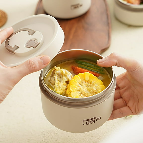 Arestory Insulated Lunch Box Set - 1 Containers (14oz*1) , Compact & Stylish Lunchbox for Adults, Reusable, Stainless Steel Interior