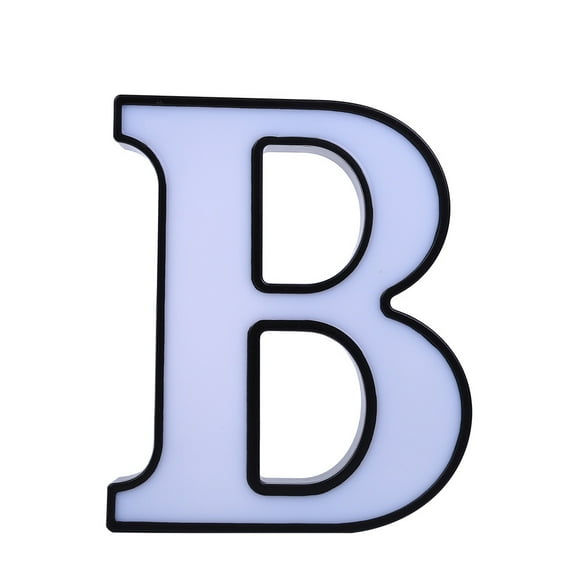 Arestory LED Marquee Letter Lights Sign, Light Up Alphabet Letter for Home Party Wedding Decoration B