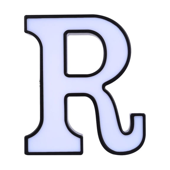 Arestory LED Marquee Letter Lights Sign, Light Up Alphabet Letter for Home Party Wedding Decoration R