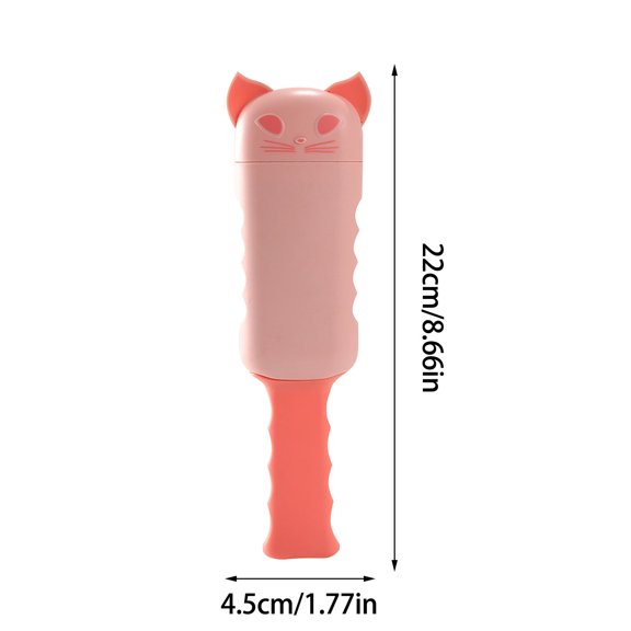 Arestory Lint Brush for Clothes, Furniture, Double Sided Pet Hair Remover Brush, Reusable Cleaner for Dog Cat Hair, Couch, Magic Velvet Lint Brush, Pink