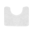 thumbnail image 1 of Arestory Luxury Toilet Rugs U-Shaped 20x20, Extra Soft and Absorbent Microfiber Bathroom Rugs, Non-Slip Plush Shaggy Bath Mat, Machine Wash Dry, Contour Bathroom Mats for Toilet Base, White, 1 of 7