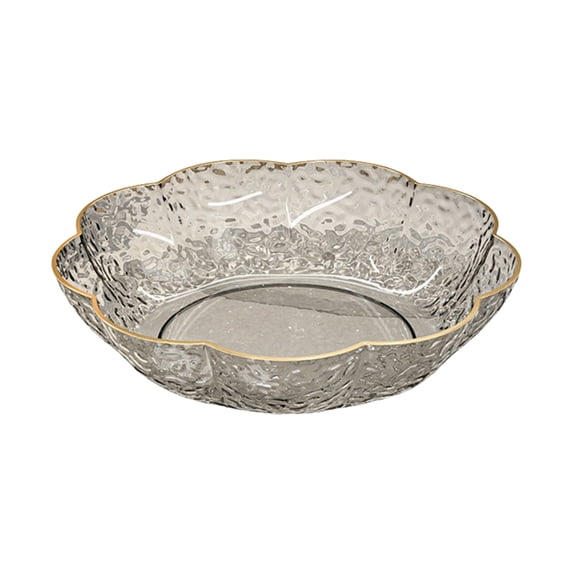Arestory Plastic Design Bowl Set - Decorative Centerpiece for Kitchen & Home Decor, Great for Dining, Living Room, Serving, Salad, Pasta, Candy, Fruit