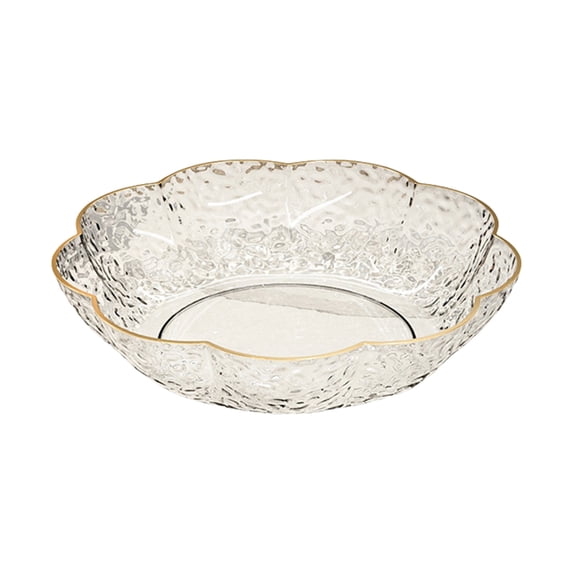 Arestory Plastic Design Bowl Set - Decorative Centerpiece for Kitchen & Home Decor, Great for Dining, Living Room, Serving, Salad, Pasta, Candy, Fruit