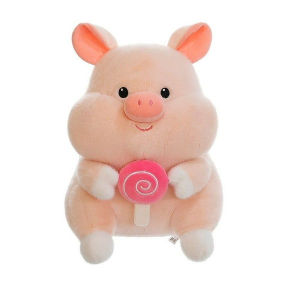 Arestory Plush Pig Stuffed Animals Soft Toys Holding Love Heart Dolls Gifts for Girls Girlfriend Lover Pink 8.3 Inches