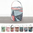 thumbnail image 1 of Arestory Small Yarn Bag Knitting Bags Yarn Storage Organizer Crochet Tote Mini Yarns Drum Case for Store Crochet Hooks Set, Knitting Needles, Yarn Ball, Knitting and Crochet Supplies, 1 of 8