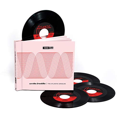 米4discs 7” Aretha Franklin The Atlantic Singles (1968) R7572162 Atlantic, Rhino Records (2) /00430 Aretha Franklin - Atlantic Singles Collection 1968 - Music