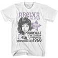 Aretha Franklin Knoxville 1968 White Adult TShirt