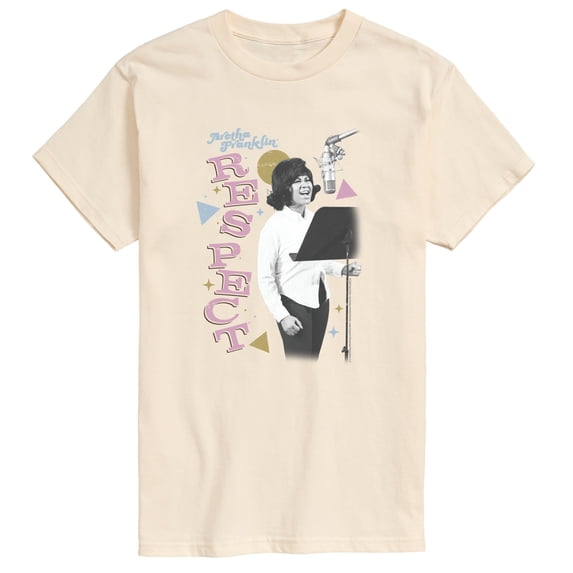 Aretha Franklin - Respect Studio - Men's Short Sleeve Graphic T-Shirt