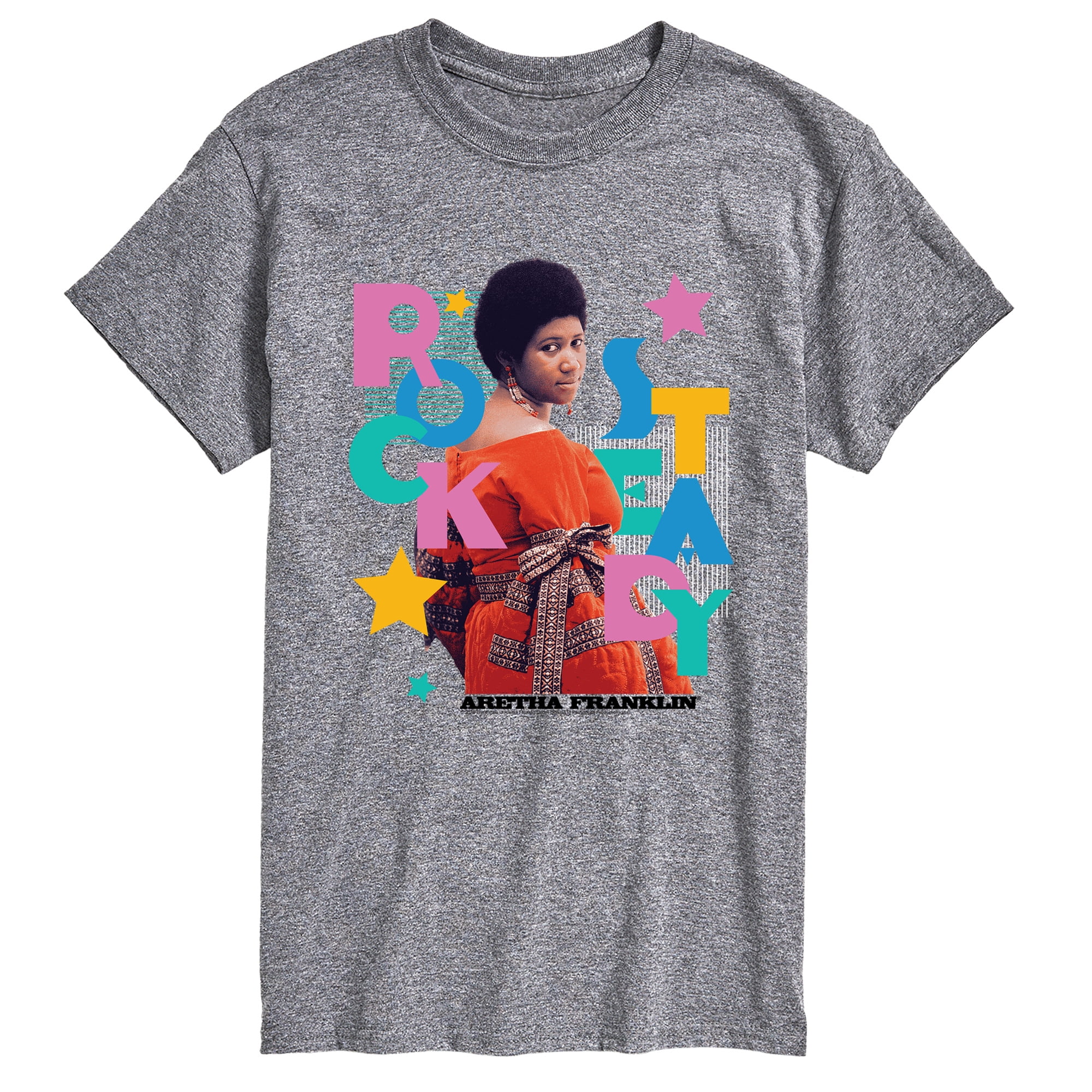 Aretha Franklin - Rock Steady - Men's Short Sleeve Graphic T-Shirt ...